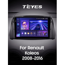 Android head unit Teyes CC3 6+128 Gb with 360° surround view° Renault Koleos 2008 - 2016 (B) 9" 2k (L1)