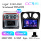 Android head unit Teyes CC3 4+32 Gb Renault Logan 2 2012-2022 Sandero 2 2013-2022 (F2) (B) 9" 2k (L1)