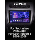 Android head unit Teyes CC3 6+128 Gb Seat Altea 5P (Left hand drive) 2004-2015 9" 2k