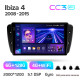 Android head unit Teyes CC3 6+128 Gb with 360° surround view° Seat Ibiza 6J 2008-2015 9" 2k