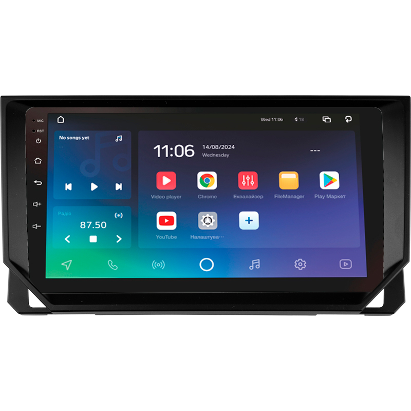 Android head unit SIGMA PRO 9432 ANDROID 10 4+32 Gb 4G DSP Seat Ibiza 2017-2020 9" (L1)