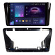 Android head unit Teyes CC3 4+32 Gb Skoda KAMIQ SCOUTLINE VOLKSWAGEN POLO 2021+ 10" 2k