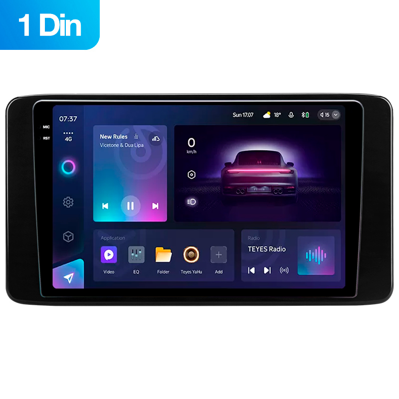 Equipo de radio original Teyes CC3 4+64 GB para Škoda Rapid 2 (1 DIN) 2019-2023, 10