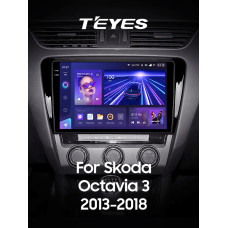 Android head unit Teyes CC3 6+128 Gb Skoda Octavia 3 A7 2013-2018 (B) 10" 2k