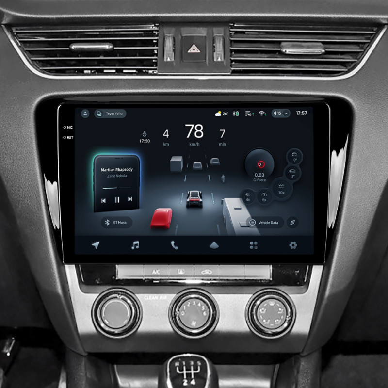 Android head unit Teyes CC4 Pro 8+128 Gb Skoda Octavia 3 A7 2013-2018 (B) 10" 2k
