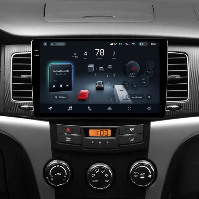 Android head unit Teyes CC4 Pro 12+256 Gb SsangYong Korando 3 Actyon 2 2010-2013 9" 2k