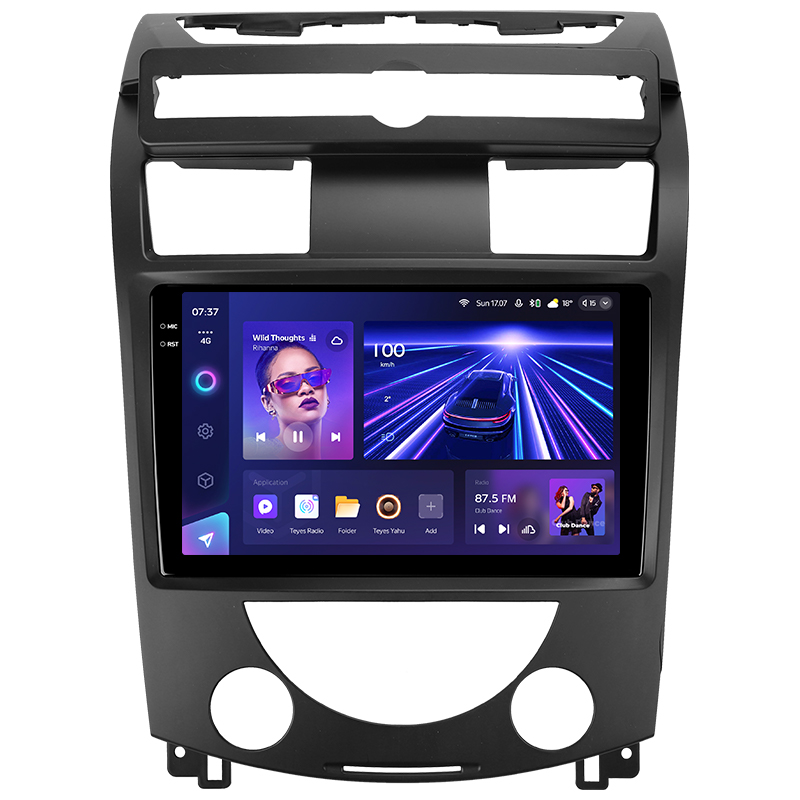 Android head unit Teyes CC3 6+128 Gb SsangYong Rexton Y250 II 2 2006 - 2012 10" 2k (L1)