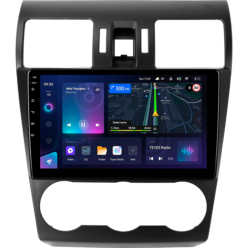 Festplatten-Magnetophon Teyes CC3L 4+64 GB für Subaru Forester 4 SJ (2012–2015) (B) 9