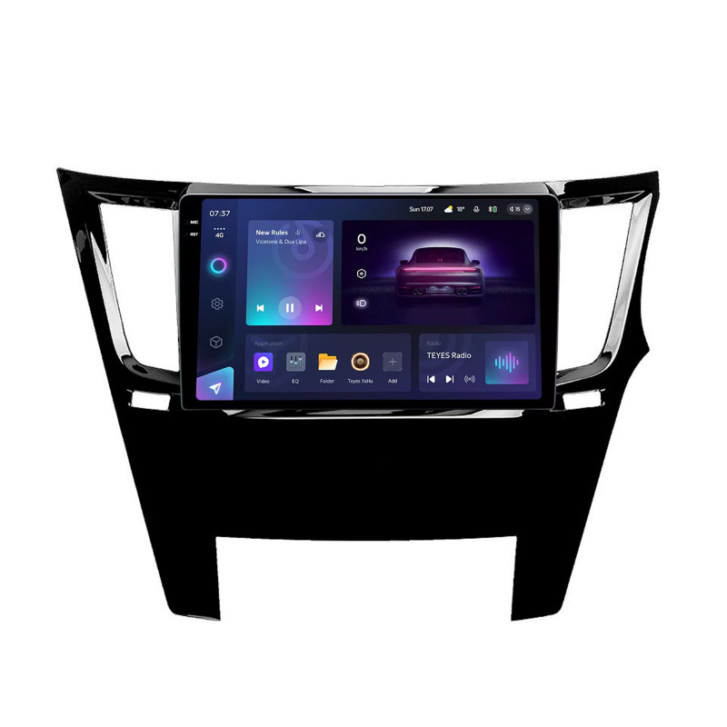 Android head unit Teyes CC3 6+128 Gb Subaru Outback 4 Legacy 5 2009-2014 Black 9" 2k