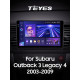 Android head unit Teyes CC3 4+64 Gb Subaru Outback 3 Legacy 4 2003-2009 9" 2k