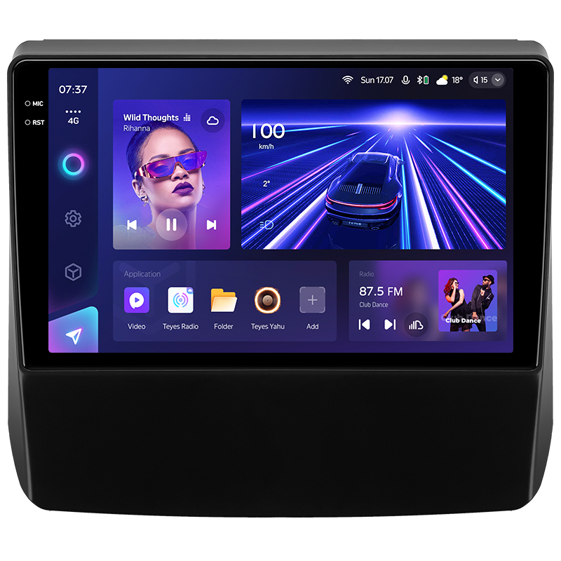 Android head unit Teyes CC3 4+32 Gb Subaru Forester 5 2018-2023 9" 2k