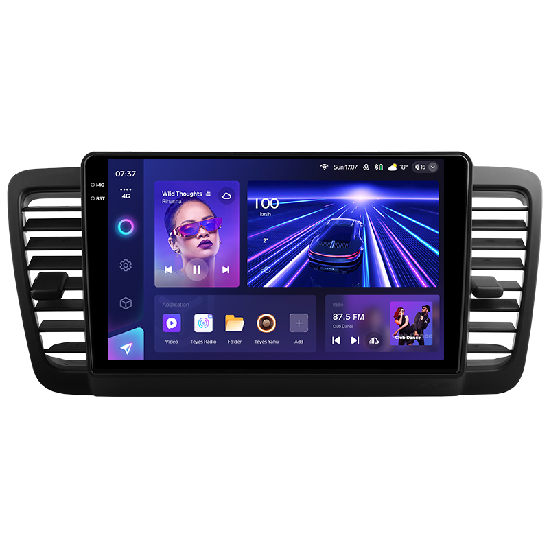 Android head unit Teyes CC3 4+32 Gb Subaru Outback 3 Legacy 4 2003-2009 9" 2k