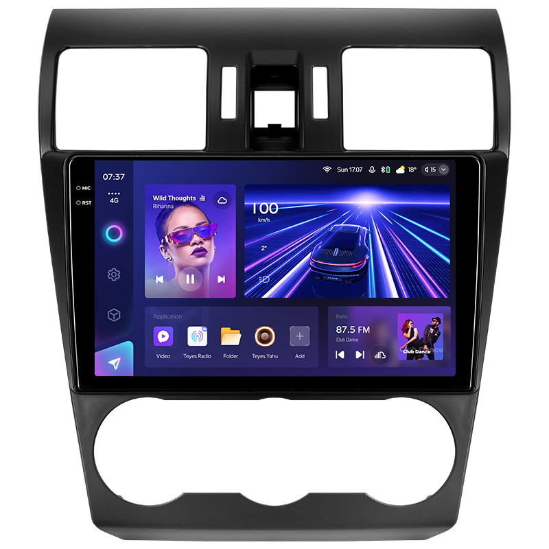 Štátní magnetofon Teyes CC3 6+128 GB Subaru Forester STi 4D 2012–2015 (A) 9