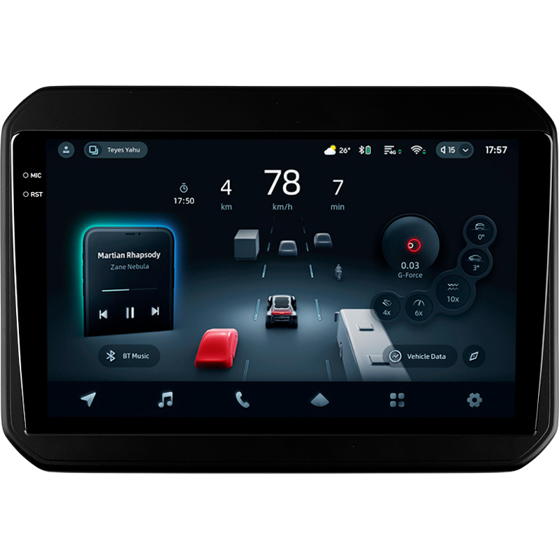 Android head unit Teyes CC4 Pro 12+256 Gb Suzuki Ignis 2016-2020 9" 2k