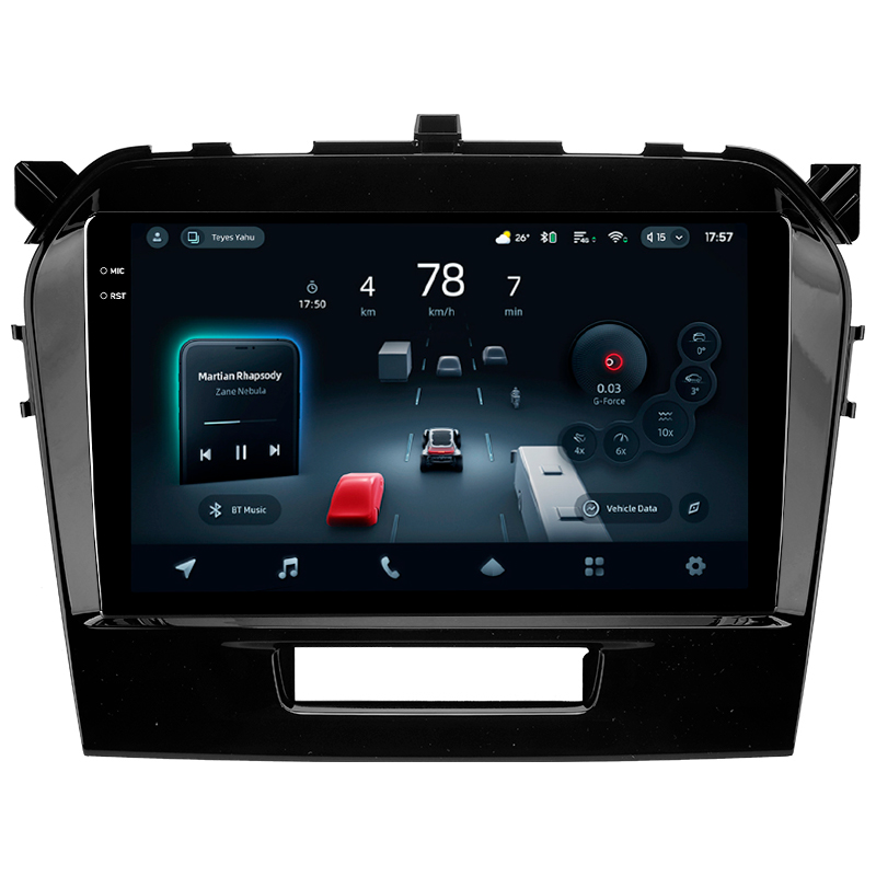 Android head unit Teyes CC4 Pro 8+128 Gb Suzuki Vitara 4 2014-2018 9" 2k