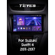 Android head unit Teyes CC3 4+32 Gb Suzuki Swift 4 2011-2017 9" 2k