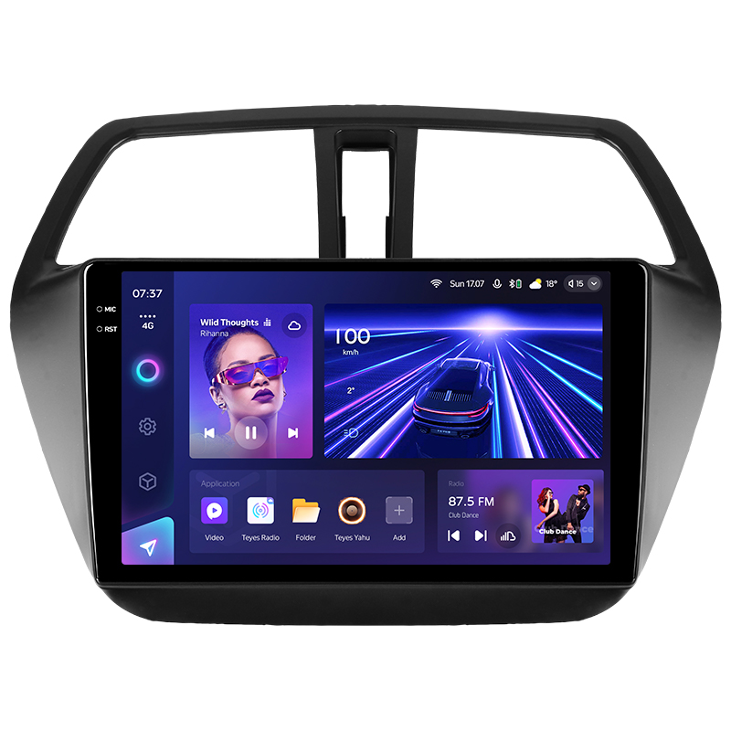 Android head unit Teyes CC3 4+32 Gb Suzuki SX4 2 S-Cross 2012-2016 9" 2k