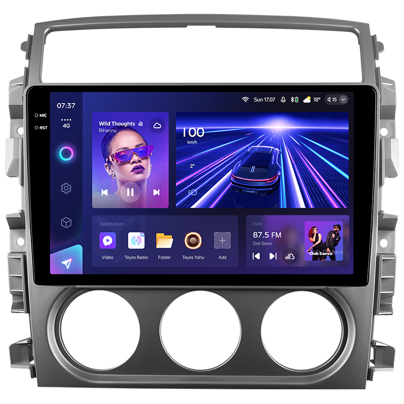 Android head unit Teyes CC3 4+64 Gb Suzuki Liana 1 2004-2008 9" 2k