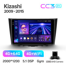 Android head unit Teyes CC3 4+64 Gb Suzuki Kizashi 2009-2015 9" 2k