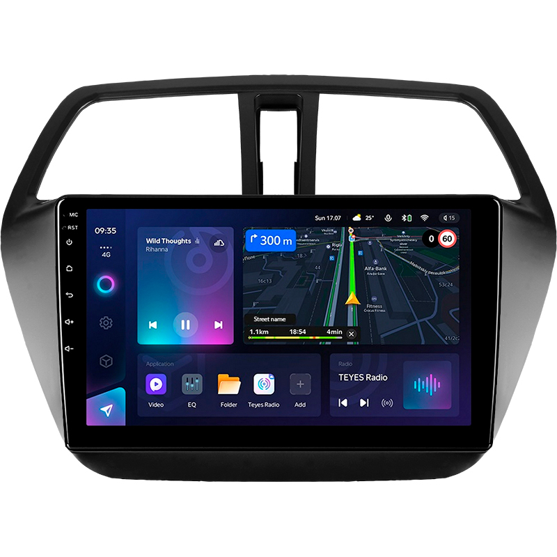 Android head unit Teyes CC3L 4+32 Gb Suzuki SX4 2 S-Cross 2012-2016 9"