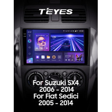 Android head unit Teyes CC3 4+64 Gb Suzuki SX4 1 2006-2014 9" 2k