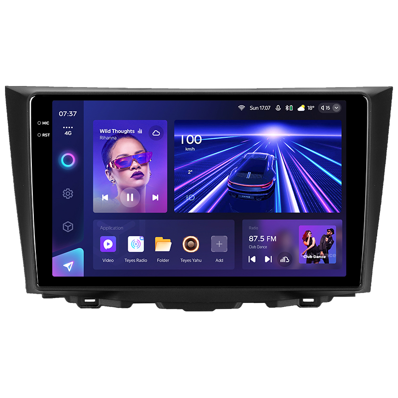 Android head unit Teyes CC3 6+128 Gb Suzuki Kizashi 2009-2015 9" 2k