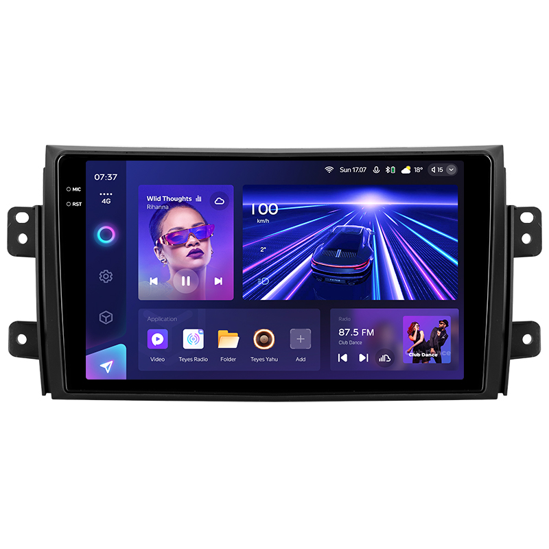 Android head unit Teyes CC3 4+32 Gb Suzuki SX4 1 2006-2014 9" 2k