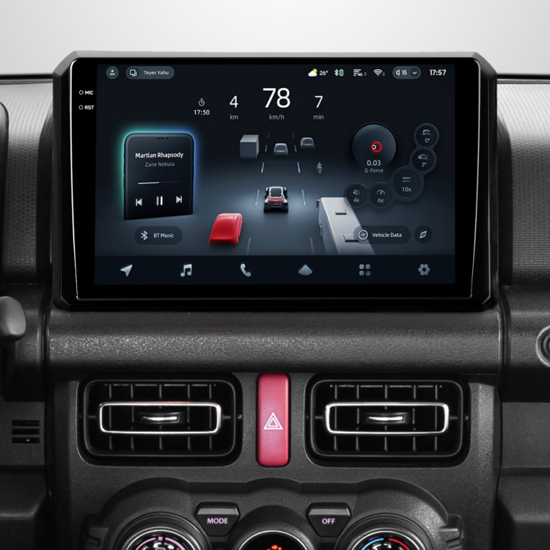 Magnífono de a bordo original Teyes CC4 Pro 12 + 256 GB Suzuki Jimny JB64 (2018–2020) 9