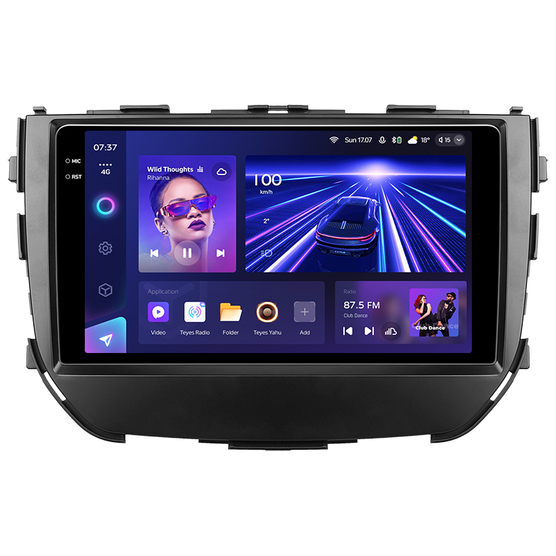 Android head unit Teyes CC3 6+128 Gb Suzuki Vitara Brezza 2016-2019 9" 2k
