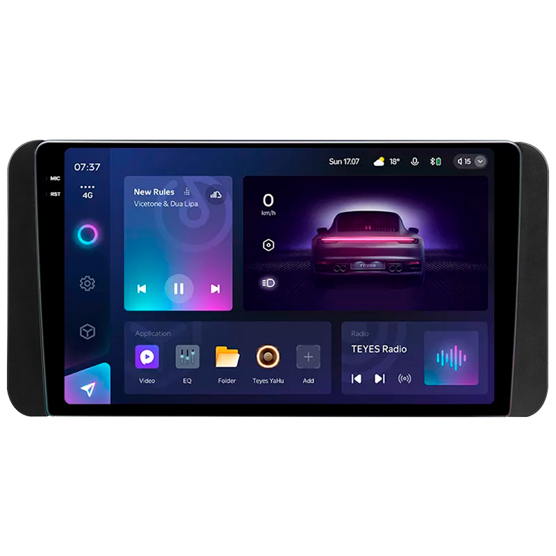 Festplatten-Magnetophon Teyes CC3 4+32 GB für Toyota Wigo 2022–2023 (F2) 9
