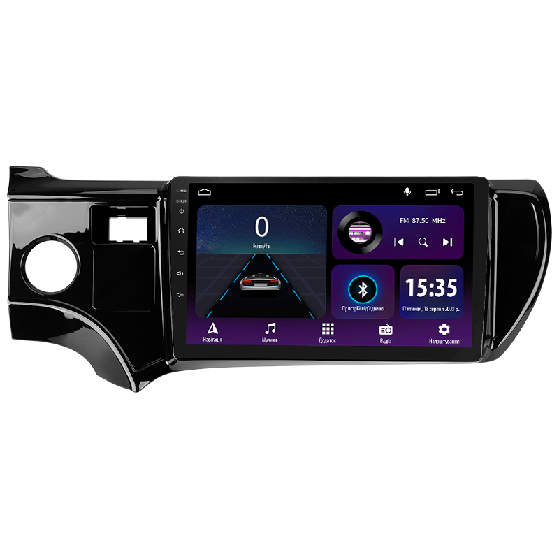 Android head unit SIGMA E9232 ANDROID 10 2+32 Gb Toyota Aqua (Left hand drive) 2011-2017 9"