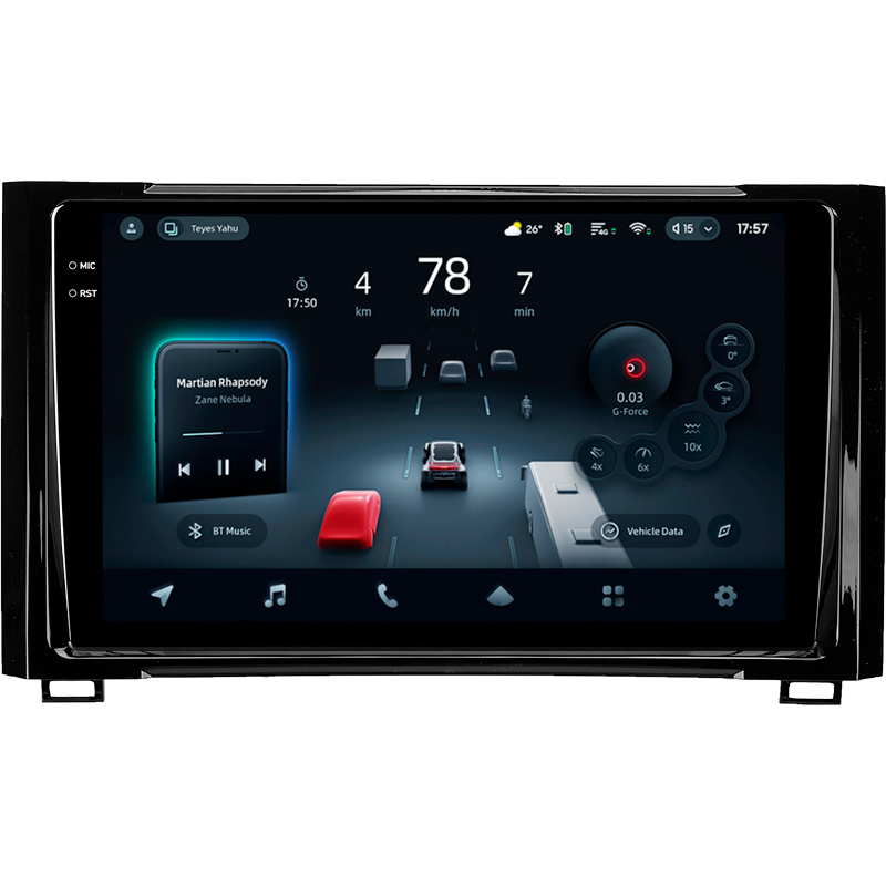 Festplatten-Magnetophon Teyes CC4 Pro 8+128 GB für Toyota Tundra XK50 (2013–2020), 9