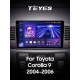Android head unit Teyes CC3 4+32 Gb Toyota Corolla 9 E120 2004-2006 9" 2k