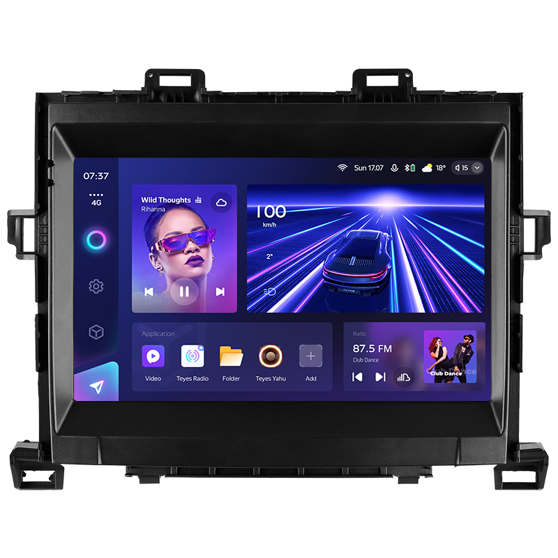 Fest eingebaute Magnetola Teyes CC3 4+32 GB für Toyota Alphard H20 (2008–2014), 9