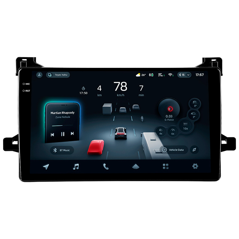 Magallánica Teyes CC4 Pro 12+256 GB Toyota Prius XW50 (2015-2020) 9