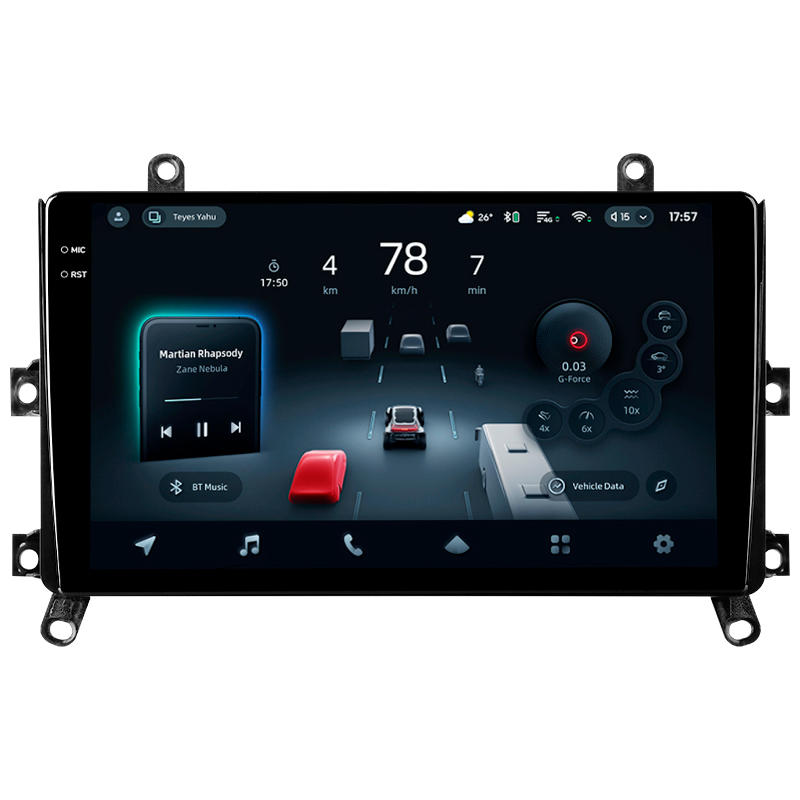 Fest eingebaute Magnetola Teyes CC4 Pro 8+128 GB Toyota Highlander 4 XU70 (2019–2021), 9