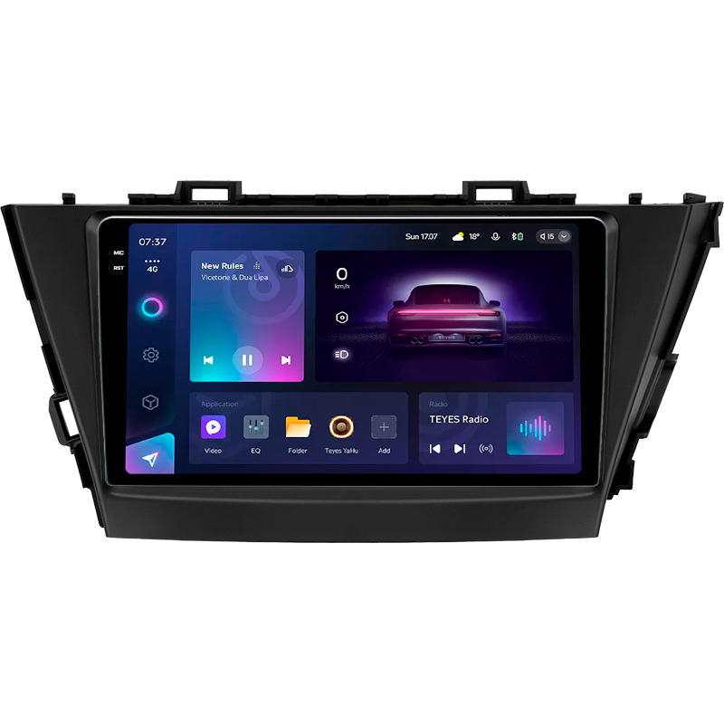 Estéreo de fábrica Teyes CC3 4+32 GB Toyota Prius Plus V Alpha (dirección a la izquierda) 2012-2017 9