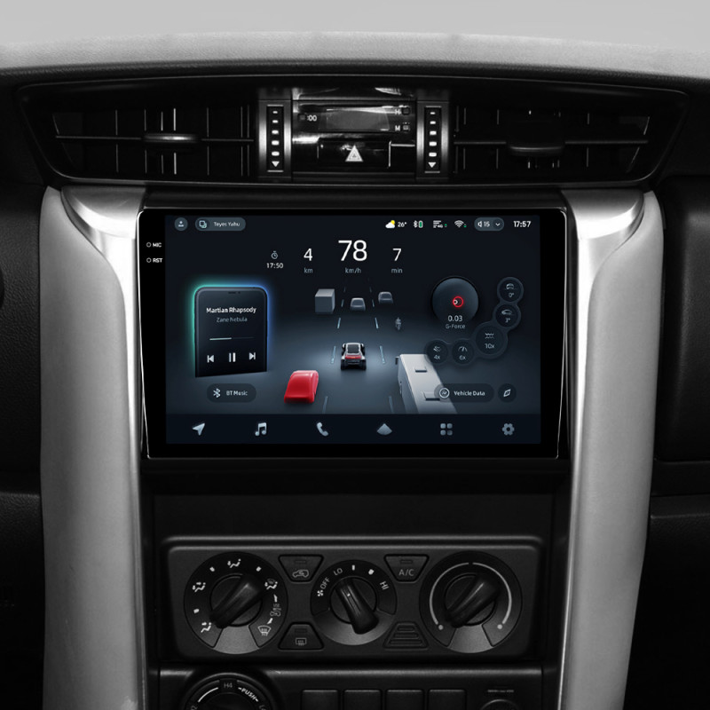 Android head unit Teyes CC4 Pro 12+256 Gb Toyota Fortuner 2 2015-2018 9" 2k