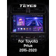 Android head unit Teyes CC3 6+128 Gb Toyota Prius XW50 2015-2020 9" 2k