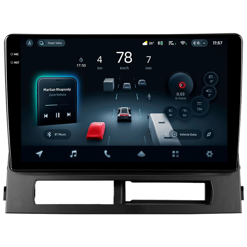 Magnetófono de stock Teyes CC4 Pro 12+256 GB para Toyota Prius XW20 II 2.0 (2003-2011) (F2) 9