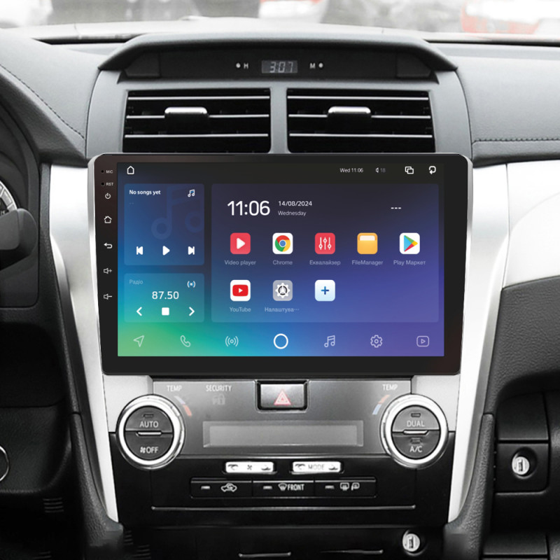 Android head unit SIGMA X10432 ANDROID 10 4+32 Gb 4G DSP Toyota Camry 7 XV 50 55 2011-2014 (A) 10"