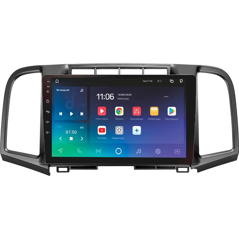 Android head unit SIGMA X9464 ANDROID 10 4+64 Gb 4G DSP Toyota Venza 2008-2016 9"