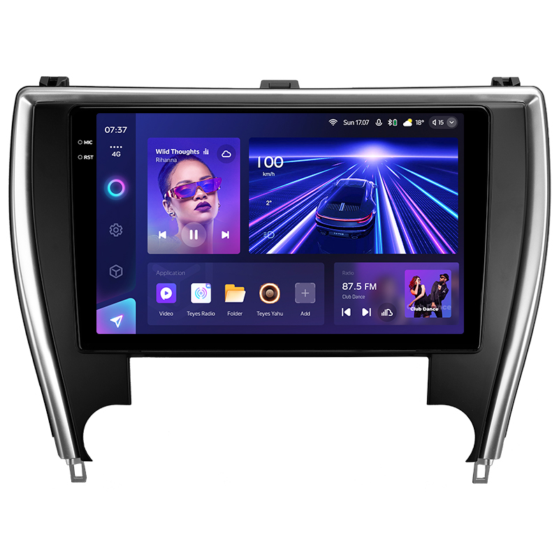 Android head unit Teyes CC3 4+32 Gb Toyota Camry 7 XV 50 55 North America 2014-2017 (B) 10" 2k
