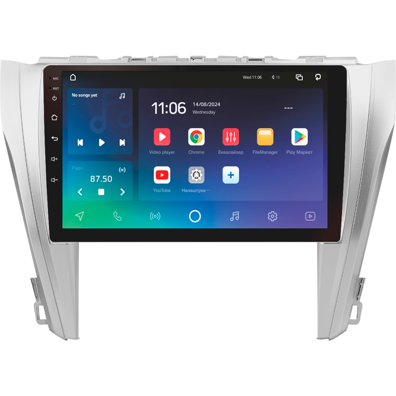 Android head unit SIGMA PRO 10464 ANDROID 10 4+64 Gb 4G DSP Toyota Camry 7 XV 50 55 2014-2017 (B) 10"