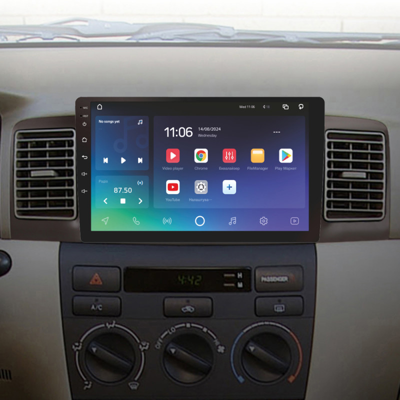 Magazynofon SIGMA X9464 ANDROID 10 4+64 GB 4G DSP Toyota Corolla E130 E120 (2000–2004) 9