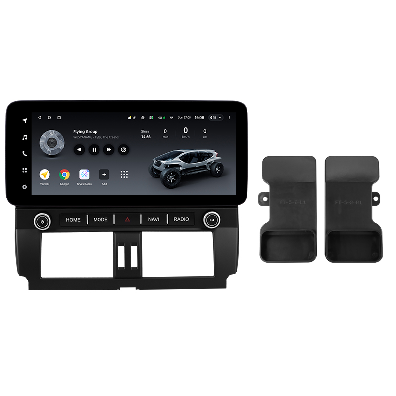 Android head unit Teyes LUX ONE 6+128 Gb Toyota Land Cruiser Prado 150 (F2) 2013-2017 12.3" (L2)