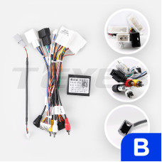 Android head unit Teyes LUX ONE 4+32 Gb Toyota Land Cruiser J300 300 (F1) 2021-2023 (B) 12.3" (L1)