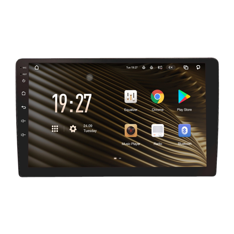 Android head unit SIGMA S9432 ANDROID 10 4+32 Gb 4G DSP Toyota AVENSIS 2002-2008 BLACK 9"