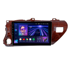 Android head unit Teyes CC3 4+32 Gb Toyota Hilux Pick Up AN120 2015-2020 Mahogany 10"