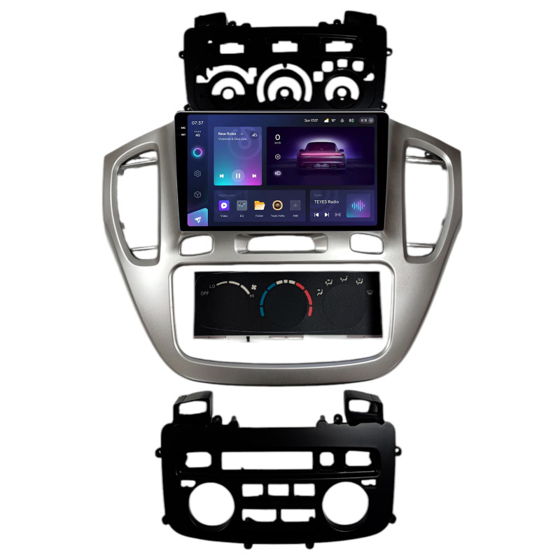 Android head unit Teyes CC3 4+64 Gb Toyota HIGHLANDER 2001-2003 Sliver KIT 9" 2k (L1)